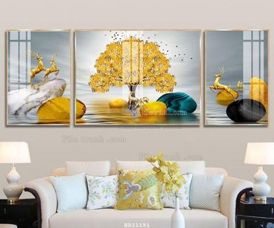 File in ấn chuyên nghiệp File tranh hiện đại pha lê gương HD21191 (file gốc)