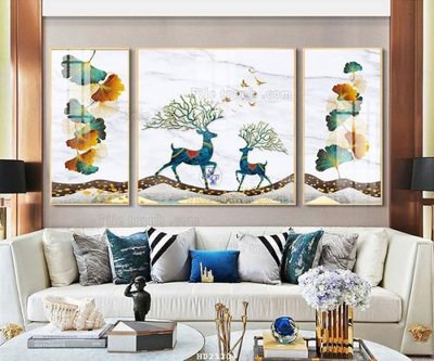 File in ấn cao cấp File tranh hiện đại pha lê gương HD21204 (file gốc)