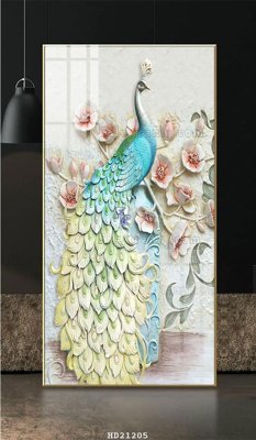 File tranh File tranh hiện đại pha lê gương HD21205 (gốc) in backlit film