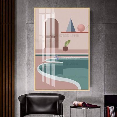 Download file gốc File tranh hiện đại pha lê gương HD21250 (in lụa) nghệ thuật