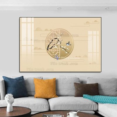 File gốc File tranh hiện đại pha lê gương HD21264 (ảnh chi tiết) để in ấn