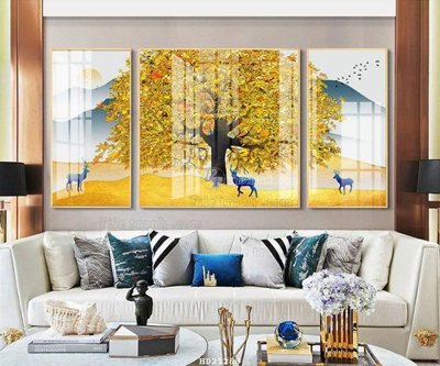 File gốc File tranh hiện đại pha lê gương HD21268 (vector) cho in ấn