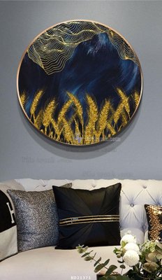 File tranh File tranh hiện đại pha lê gương HD21371 (file gốc) chủ đề phong thủy