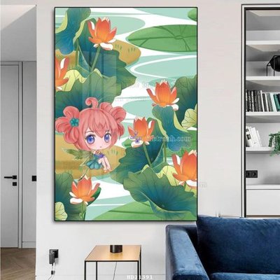 Tải file File tranh hiện đại pha lê gương HD21391 (gốc) làm tranh treo tường