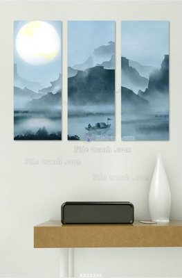 Hình ảnh file gốc File tranh hiện đại pha lê gương HD21396 (chất lượng cao)