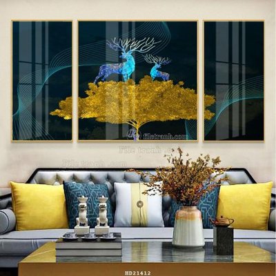 Tải file File tranh hiện đại pha lê gương HD21412 (gốc) in nhanh