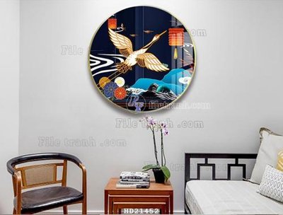 File gốc in ấn File tranh hiện đại pha lê gương HD21452 (sẵn sàng tải về)