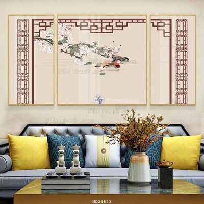 File gốc File tranh hiện đại pha lê gương HD21532 (in tráng gương) sang trọng