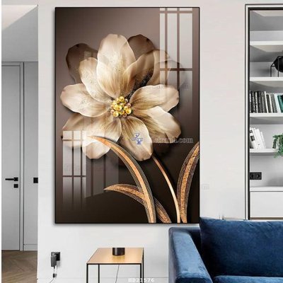 File ảnh File tranh hiện đại pha lê gương HD21576 (gốc) cho trang trí nhà hàng