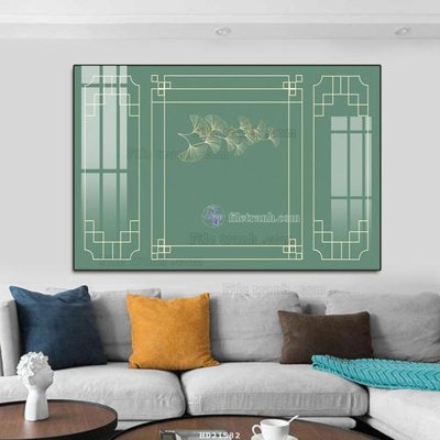 Tải file File tranh hiện đại pha lê gương HD21582 (PSD) cho in tranh 3D