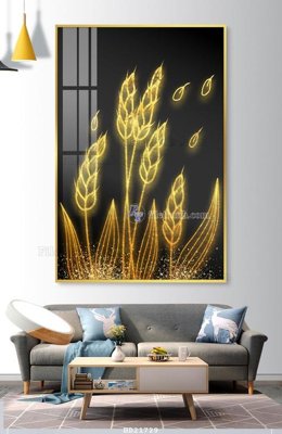 File gốc File tranh hiện đại pha lê gương HD21729 (in ấn) màu sắc trung thực