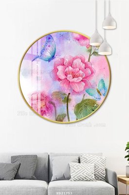 File gốc File tranh hiện đại pha lê gương HD21753 (trang trí) phòng trẻ em