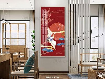 File gốc File tranh hiện đại pha lê gương HD21778 (phong cách) tối giản