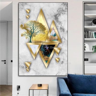 Download file File tranh hiện đại pha lê gương HD21822 (gốc) in mica cao cấp