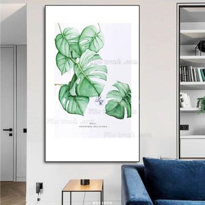 File in mica File tranh hiện đại pha lê gương HD21859 (bản gốc) siêu trong