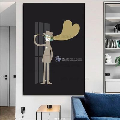 Chi tiết file gốc File tranh hiện đại pha lê gương HD21861 (cho in tráng gương)