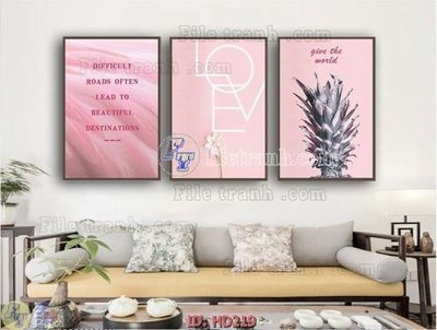 File tranh File tranh hiện đại HD219 (gốc) chủ đề thiên nhiên