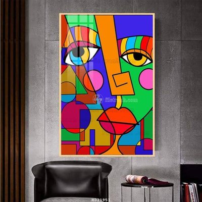 File gốc in ấn File tranh hiện đại pha lê gương HD21951 (sẵn sàng tải về)