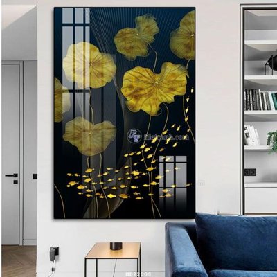 File tranh File tranh hiện đại pha lê gương HD22009 (gốc) chủ đề thành phố