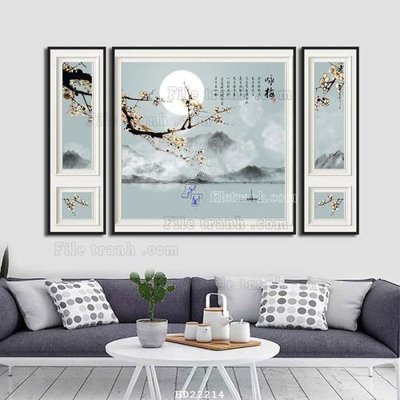 Download file File tranh hiện đại pha lê gương HD22214 (chuẩn in) chất lượng cao