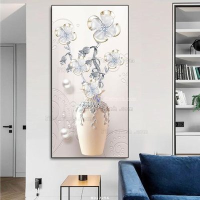 File tranh trang trí File tranh hiện đại pha lê gương HD22256 (file gốc)