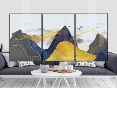 File ảnh File tranh hiện đại pha lê gương HD22294 (gốc) trang trí khách sạn