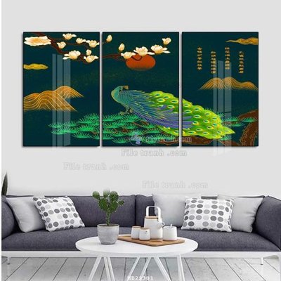 File gốc File tranh hiện đại pha lê gương HD22301 (phong cách) tối giản