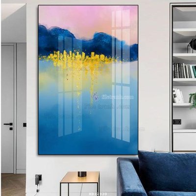 File ảnh File tranh hiện đại pha lê gương HD22320 (gốc) dùng in Pano
