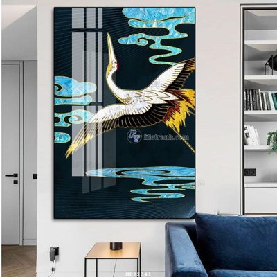 File gốc File tranh hiện đại pha lê gương HD22341 (phong cách) cổ điển