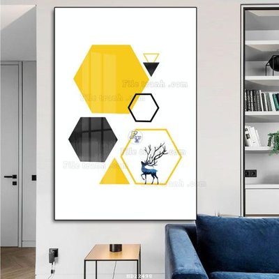 Tải file File tranh hiện đại pha lê gương HD22498 (PSD) cho in tranh 3D