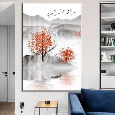 Ảnh gốc File tranh hiện đại pha lê gương HD22521 (độ nét cao) in mica