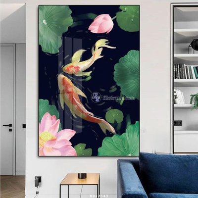 File tranh File tranh hiện đại pha lê gương HD22543 (bản gốc) trang trí văn phòng