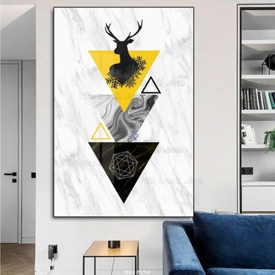 File tranh trang trí File tranh hiện đại pha lê gương HD22550 (tải file gốc)