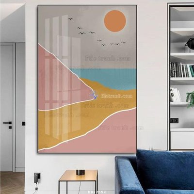 Tải file gốc File tranh hiện đại pha lê gương HD22552 (bản PSD) gốc