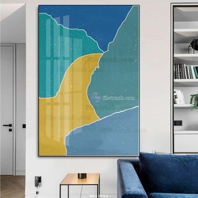 File gốc File tranh hiện đại pha lê gương HD22553 (PNG) không nền chất lượng