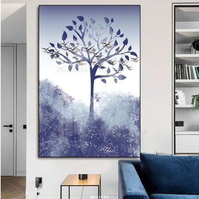 Tải file File tranh hiện đại pha lê gương HD22586 (ảnh gốc) file AI/EPS