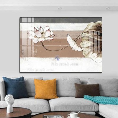 File ảnh File tranh hiện đại pha lê gương HD22643 (gốc) in PP, decal