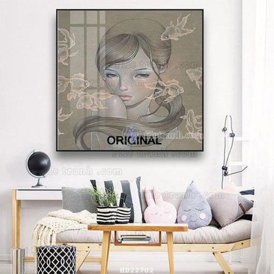 File gốc File tranh hiện đại pha lê gương HD22702 (phong cách) cổ điển