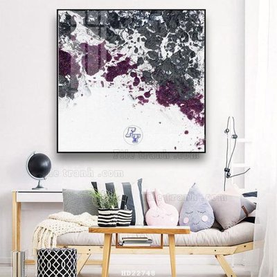 File gốc File tranh hiện đại pha lê gương HD22748 (in lụa) tranh phong thủy