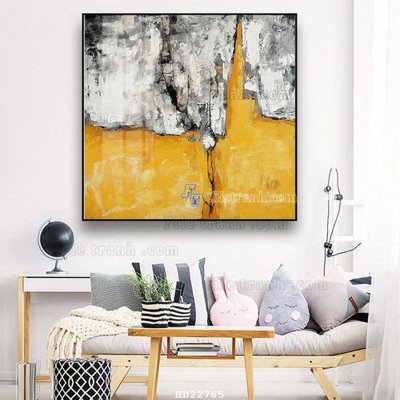 File in trần File tranh hiện đại pha lê gương HD22765 (bản gốc) phong cảnh