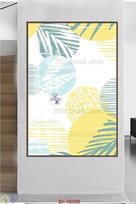 Chi tiết file ảnh File tranh hiện đại HD228 sắc nét