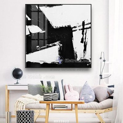 File tranh File tranh hiện đại pha lê gương HD22822 (bản gốc) treo tường