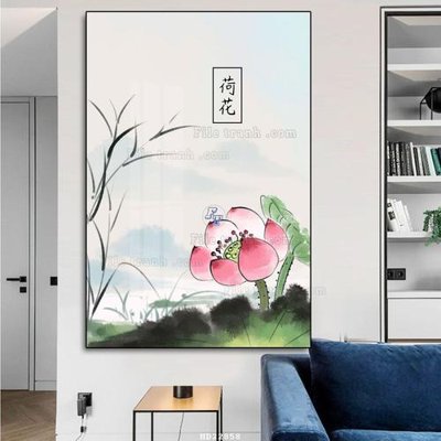 Tải file gốc File tranh hiện đại pha lê gương HD22858 dùng cho in ấn