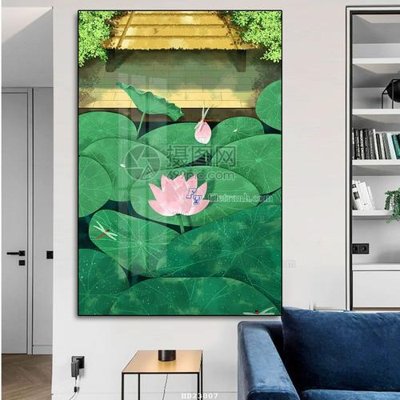 File gốc File tranh hiện đại pha lê gương HD23007 (in ấn) màu sắc trung thực