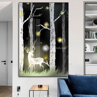 File PSD File tranh hiện đại pha lê gương HD23117 (gốc) tách lớp chi tiết