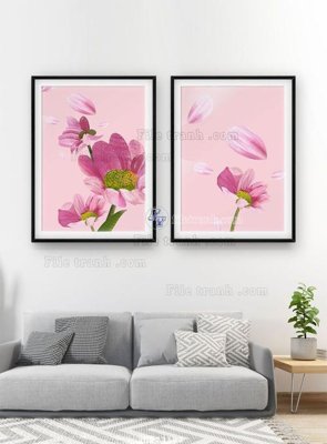 File gốc File tranh hiện đại pha lê gương HD23182 (in lụa) tranh mã đáo