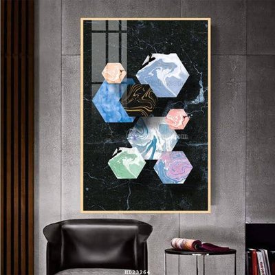 File tranh gốc File bộ tranh treo hiện đại HD23264 (bản quyền) file PSD