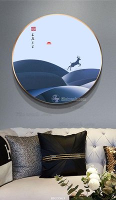 File in trần File bộ tranh treo hiện đại HD23363 (file gốc) chủ đề vũ trụ