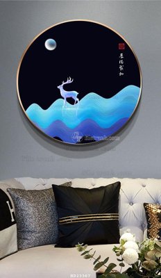 File PSD File bộ tranh treo hiện đại HD23367 (nguyên bản) cho thiết kế