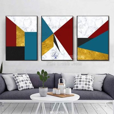 Tệp tin gốc File bộ tranh treo hiện đại HD23378 (dùng cho in) File bộ tranh treo hiện đại HD23378